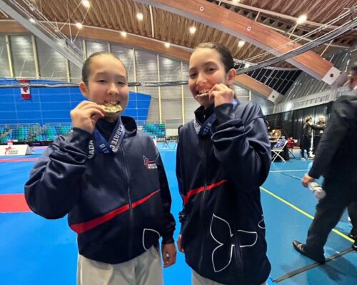 emma and sophie. Nationals 2025